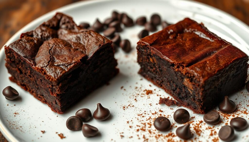 Chocolate Brownie vs Chocolate Fudge Brownie Comparison