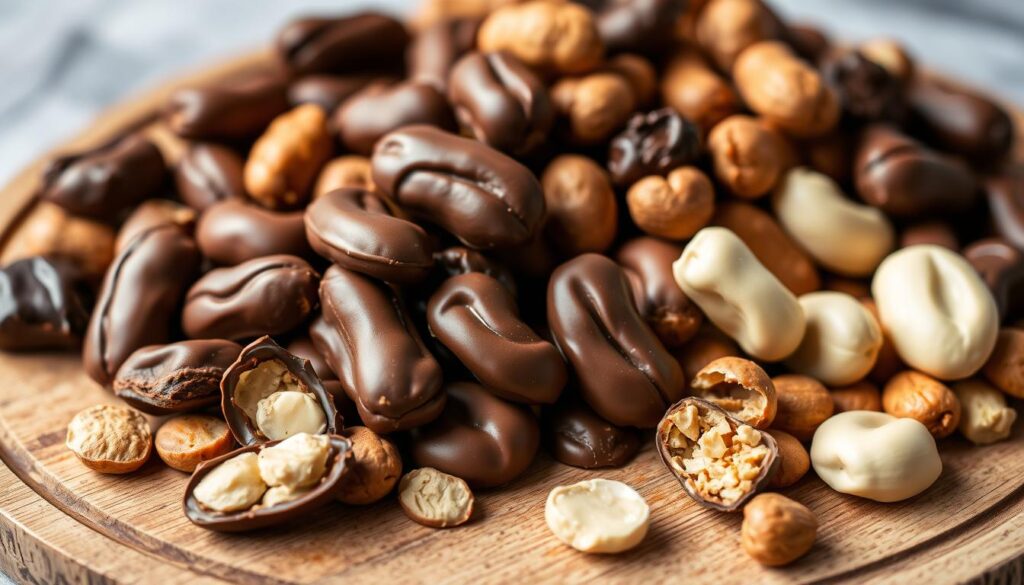 Chocolate Coatings for Peanuts