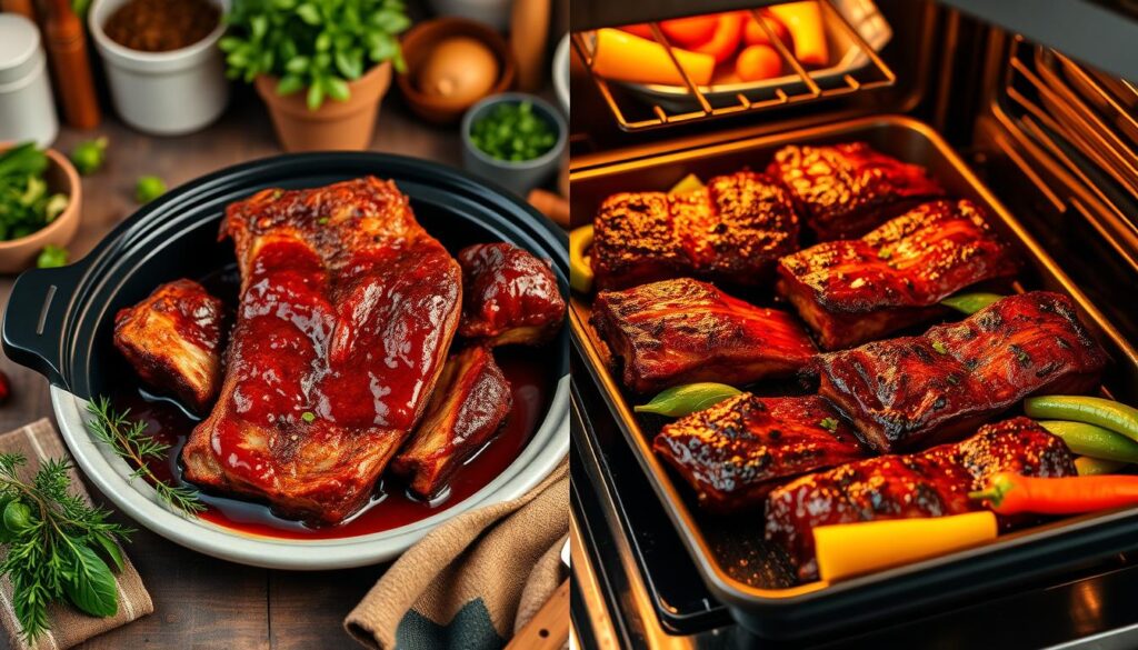 Comparing Crockpot and Oven Rib Cooking Methods