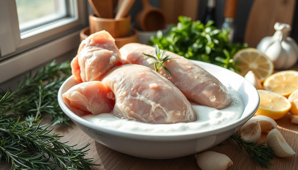 Greek Yogurt Marinade Chicken Preparation