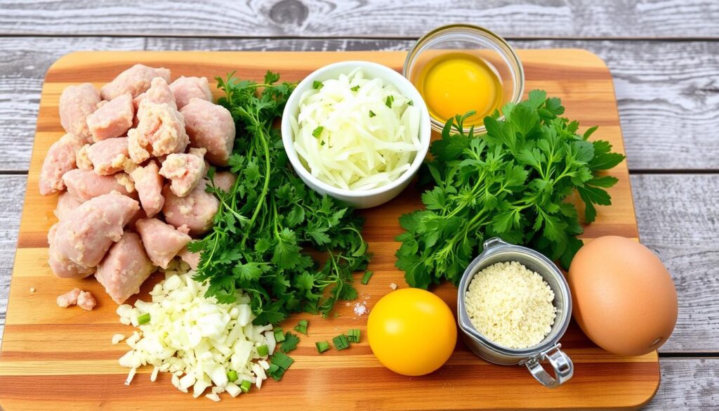 Turkey Meatball Ingredients